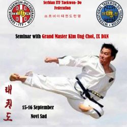 Seminar with Grand Master Kim Ung Chol, IX DAN - 15-16/09/2018 Novi Sad